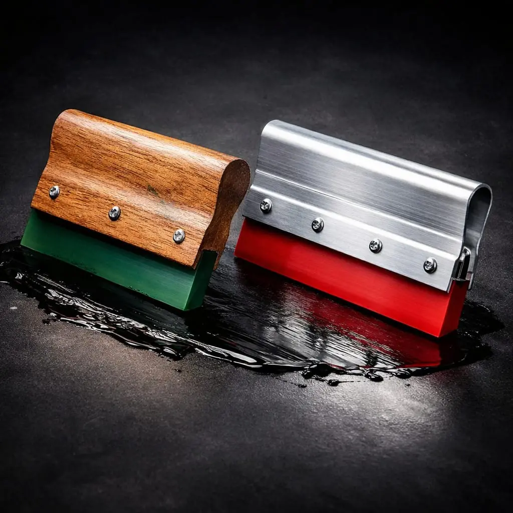 Squeegee (Wood & Aluminum Handles)